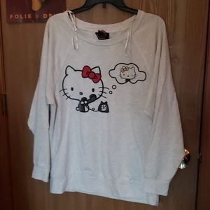 Cozy Hello Kitty Long Sleeve Sweater